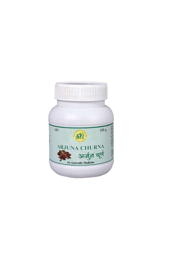 SN HERBALS  ARJUNA CHURNA Bottle of 100 GM