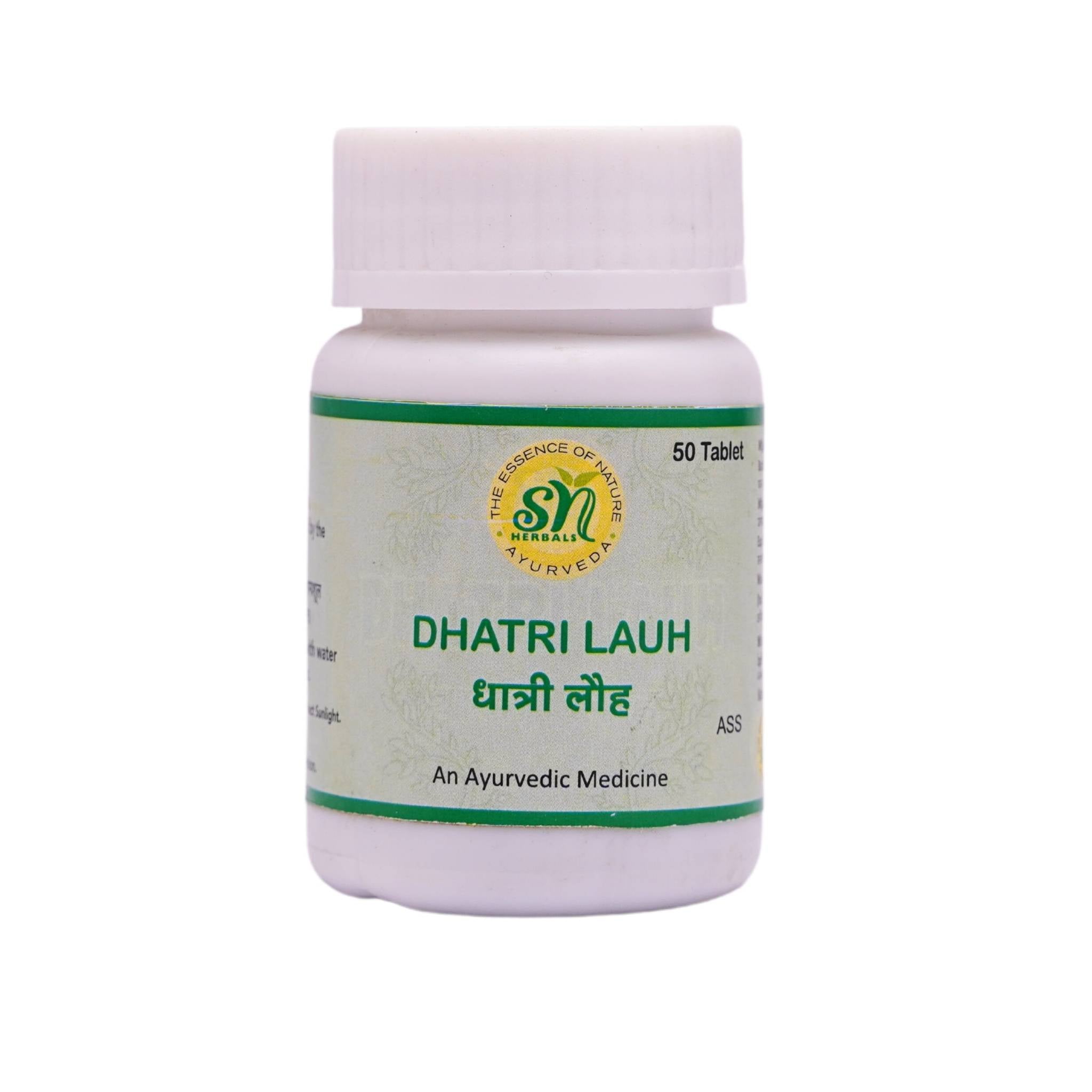 SN HERBALS  DHATRI LAUH Bottle of 50 Tablet