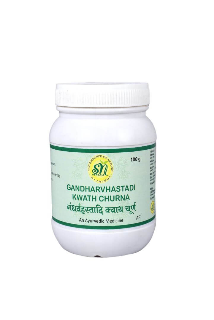 SN HERBALS  GANDHARVAHASTADI KWATH CHURNA Bottle of 100 GM