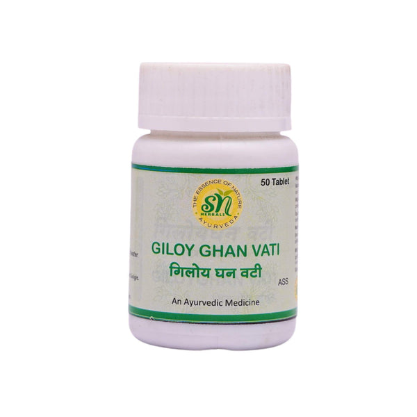 Giloy Ghan Vati (गिलोयाघन वटी) 50 Tablets