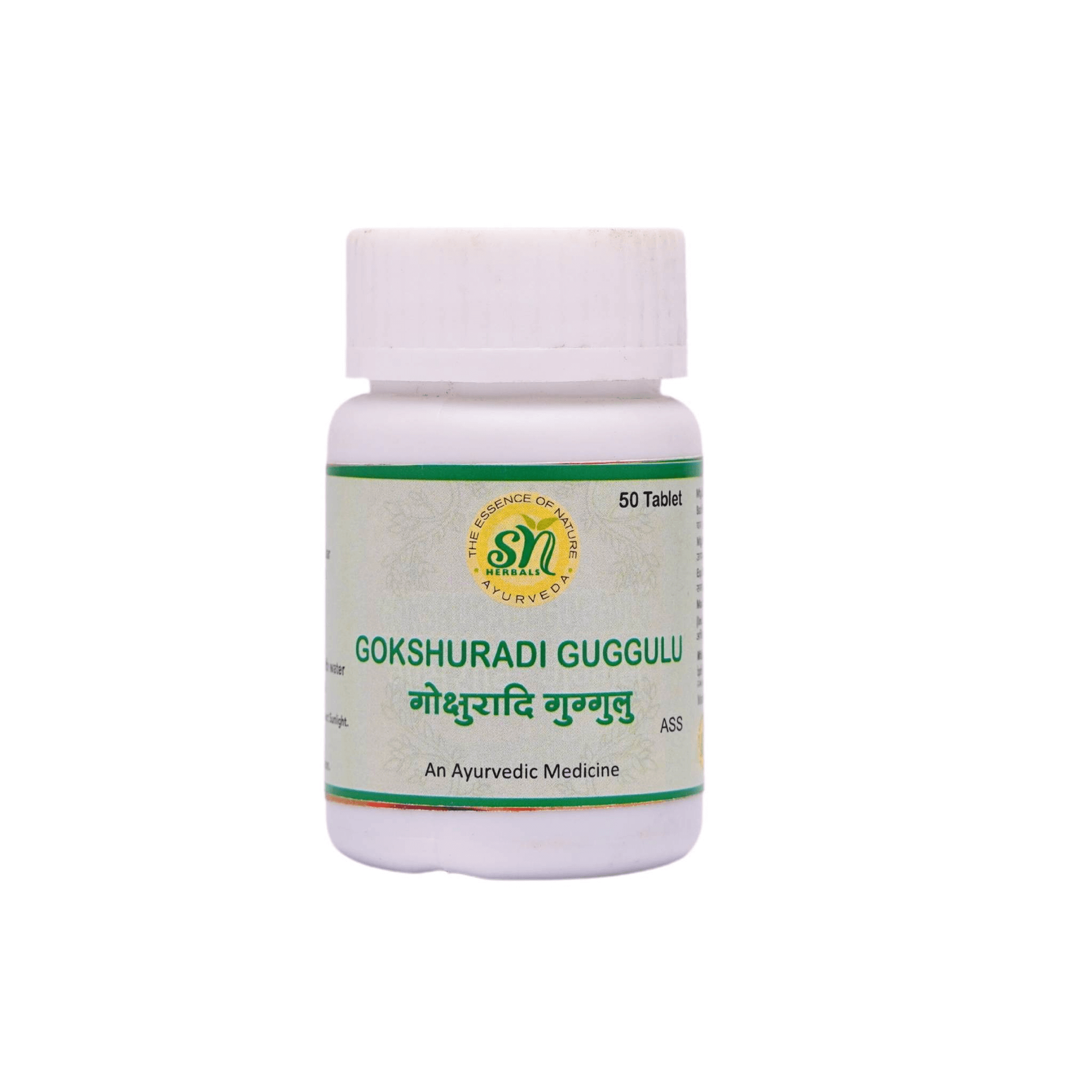 SN HERBALS  GOKSHURADI GUGGULU Bottle of 50 Tablet