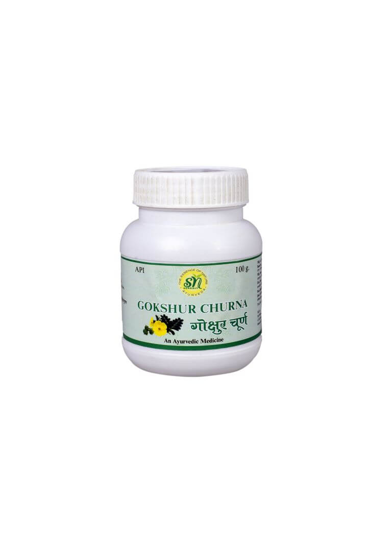 SN HERBALS  GOKSHUR CHURNA Bottle of 100 GM