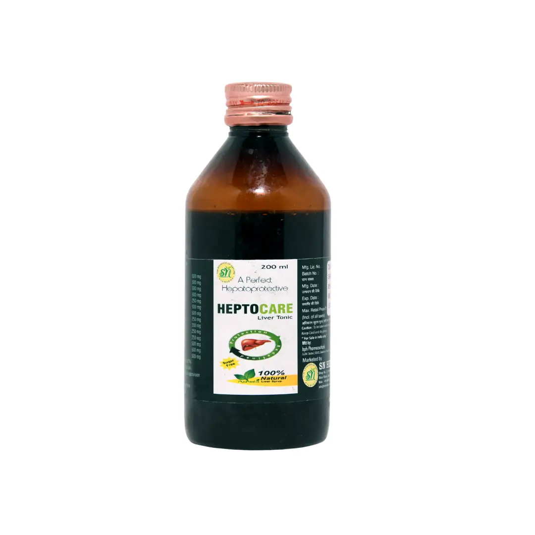 SN HERBALS  HEPTOCARE SYRUP Bottle of 200 ML