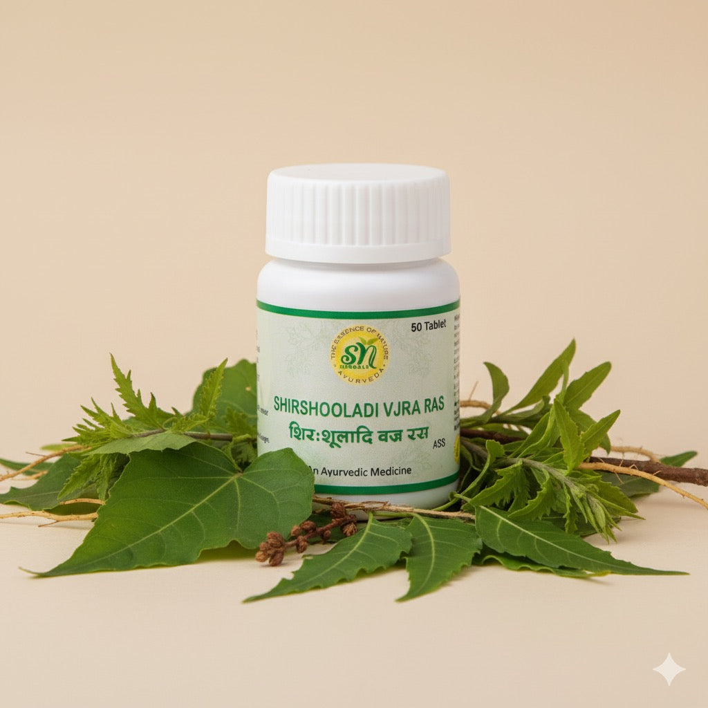 Shirshooladi VJRA Ras – Ayurvedic Headache & Migraine Tablets | SN ...