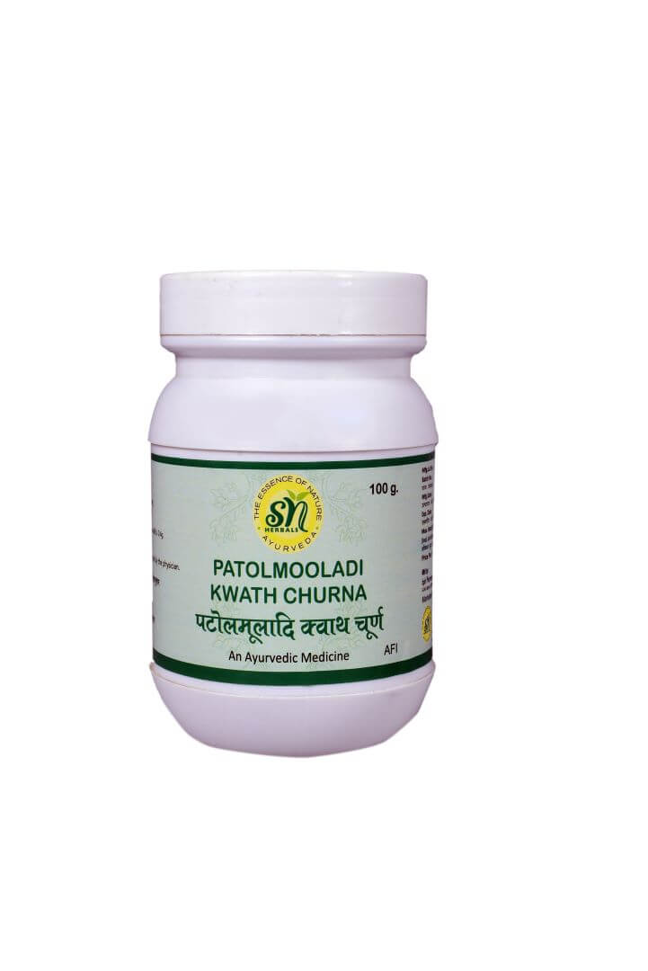 SN HERBALS  PATOLMOOLADI KWATH CHURNA Bottle of 100 GM