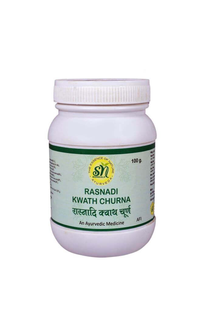 SN HERBALS  RASNADI KWATH CHURNA Bottle of 100 GM