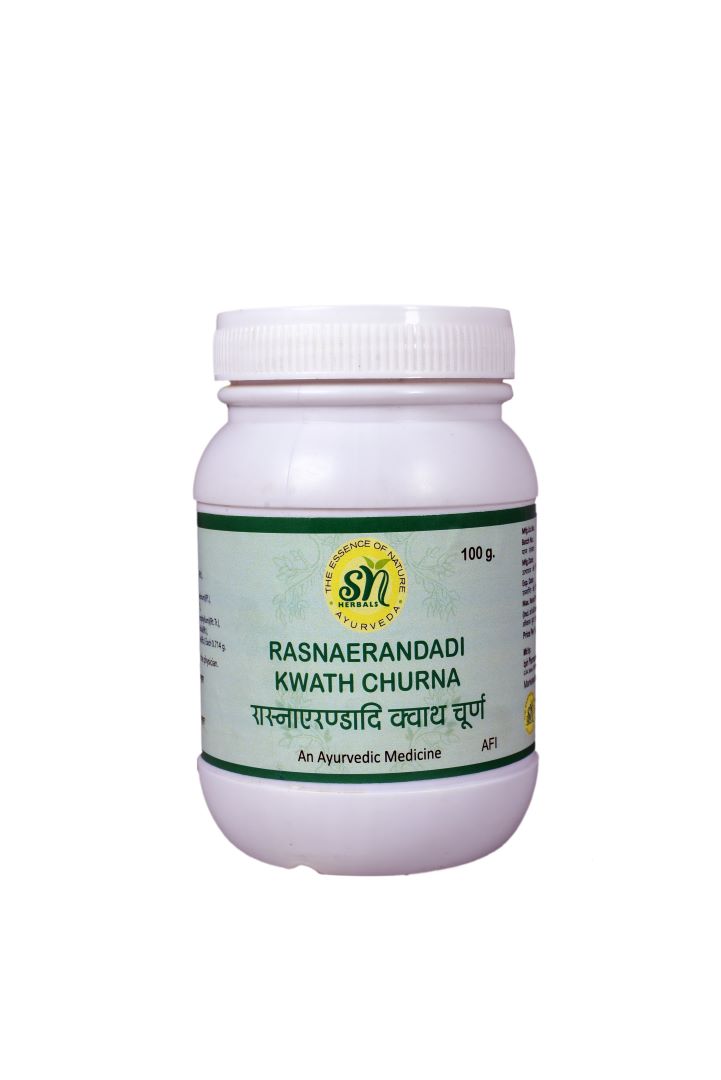 SN HERBALS  RASNAERANDADI KWATH CHURNA Bottle of 100 GM