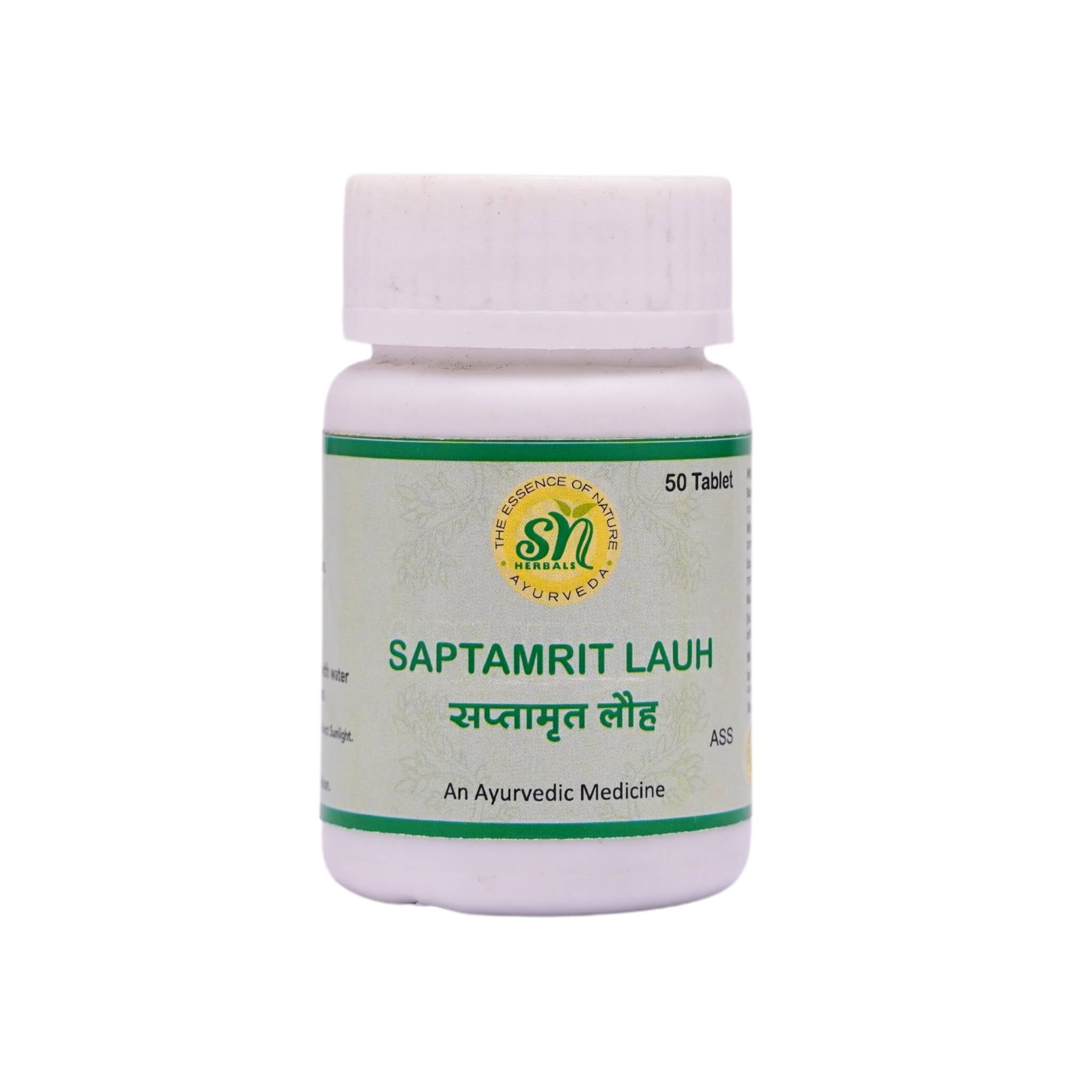 SN HERBALS SAPTAMRIT LAUH Bottle of 50 Tablet