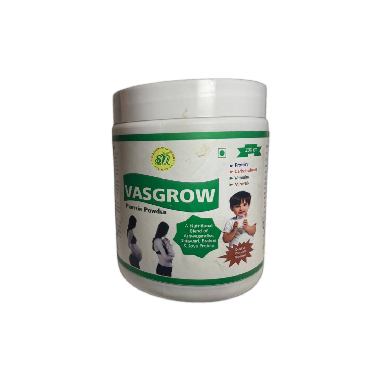 Vasgrow Protein Powder (200 GM) - SN HERBALS